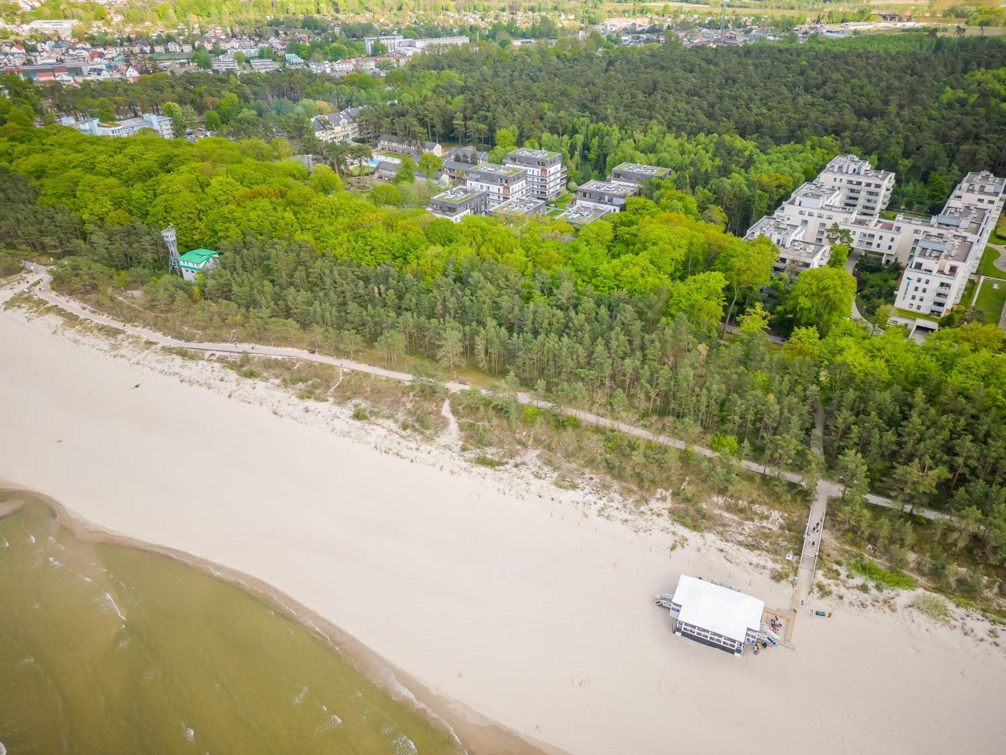 Golden Dune 100M Od Plazy Miedzyzdroje Bagian luar foto